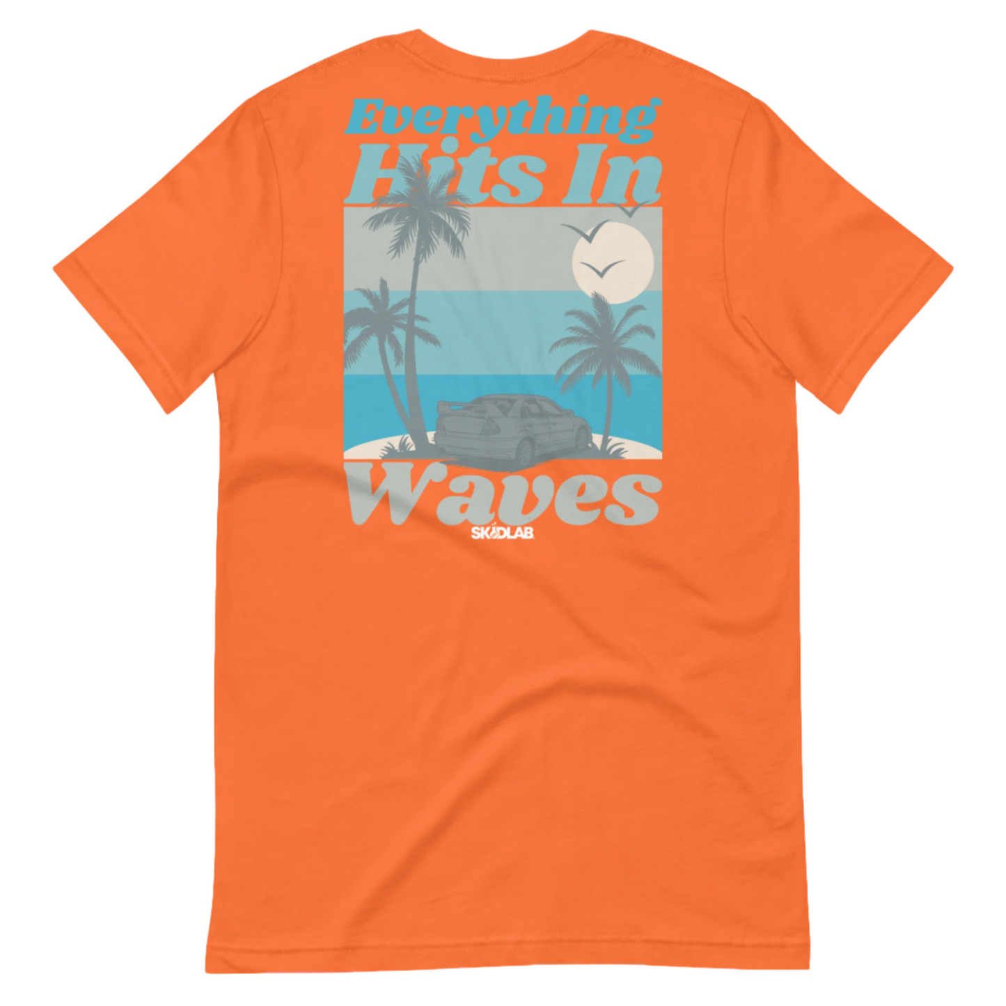 Summer Graphic T-Shirt - Everything Hits In Waves