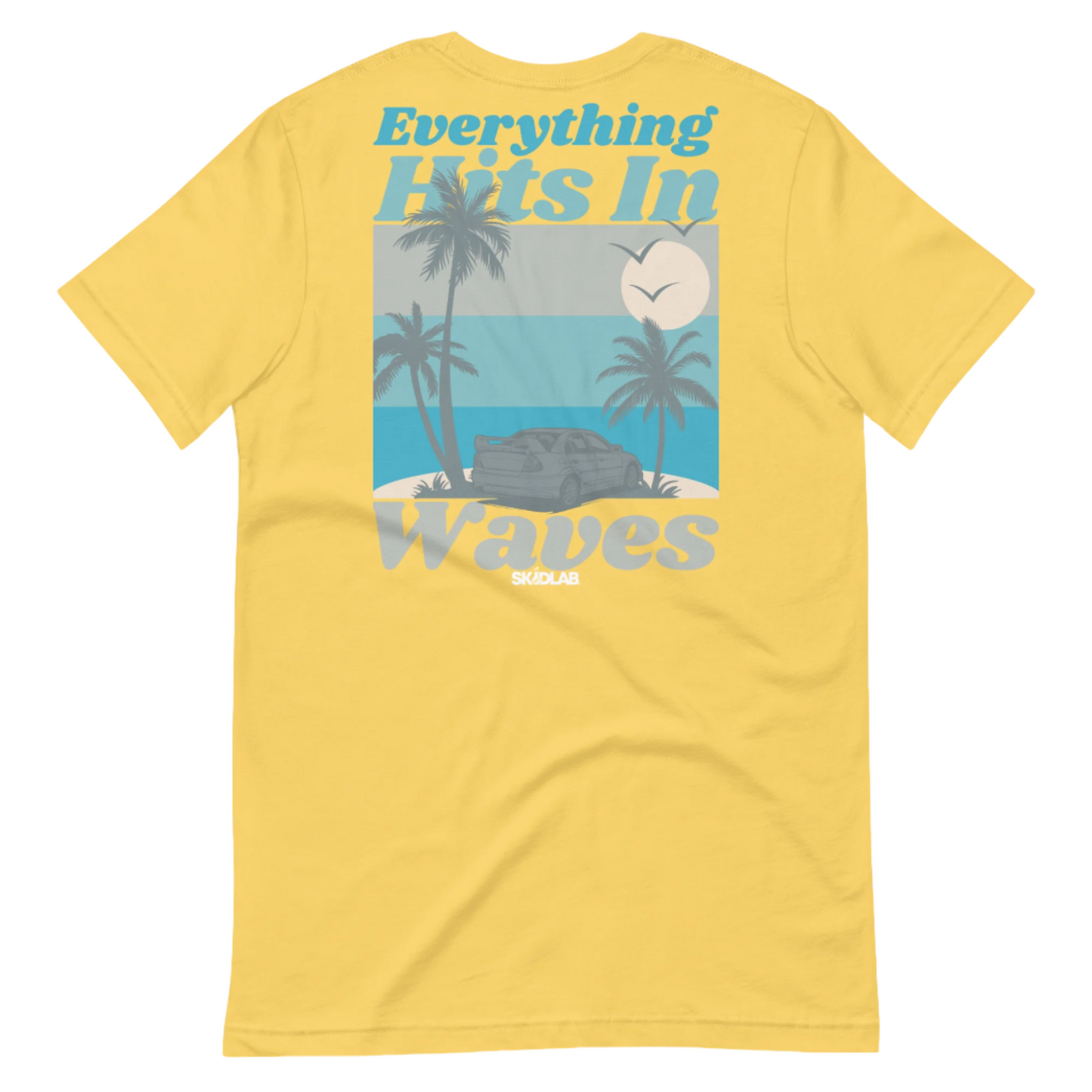 Summer Graphic T-Shirt - Everything Hits In Waves