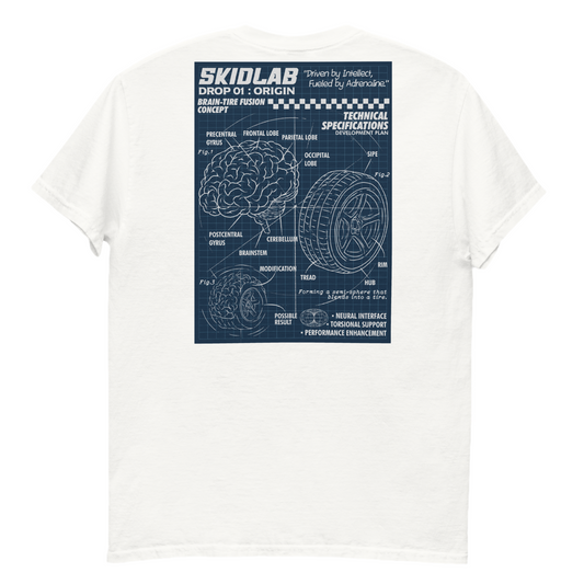 Drop 001 : Origin | Schematic Alpha - Garage Tee Edition