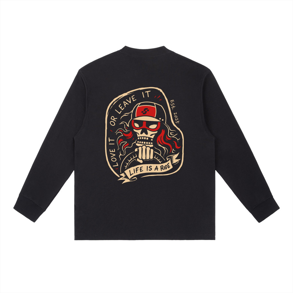 Life Is a Ride Long Sleeve Tee