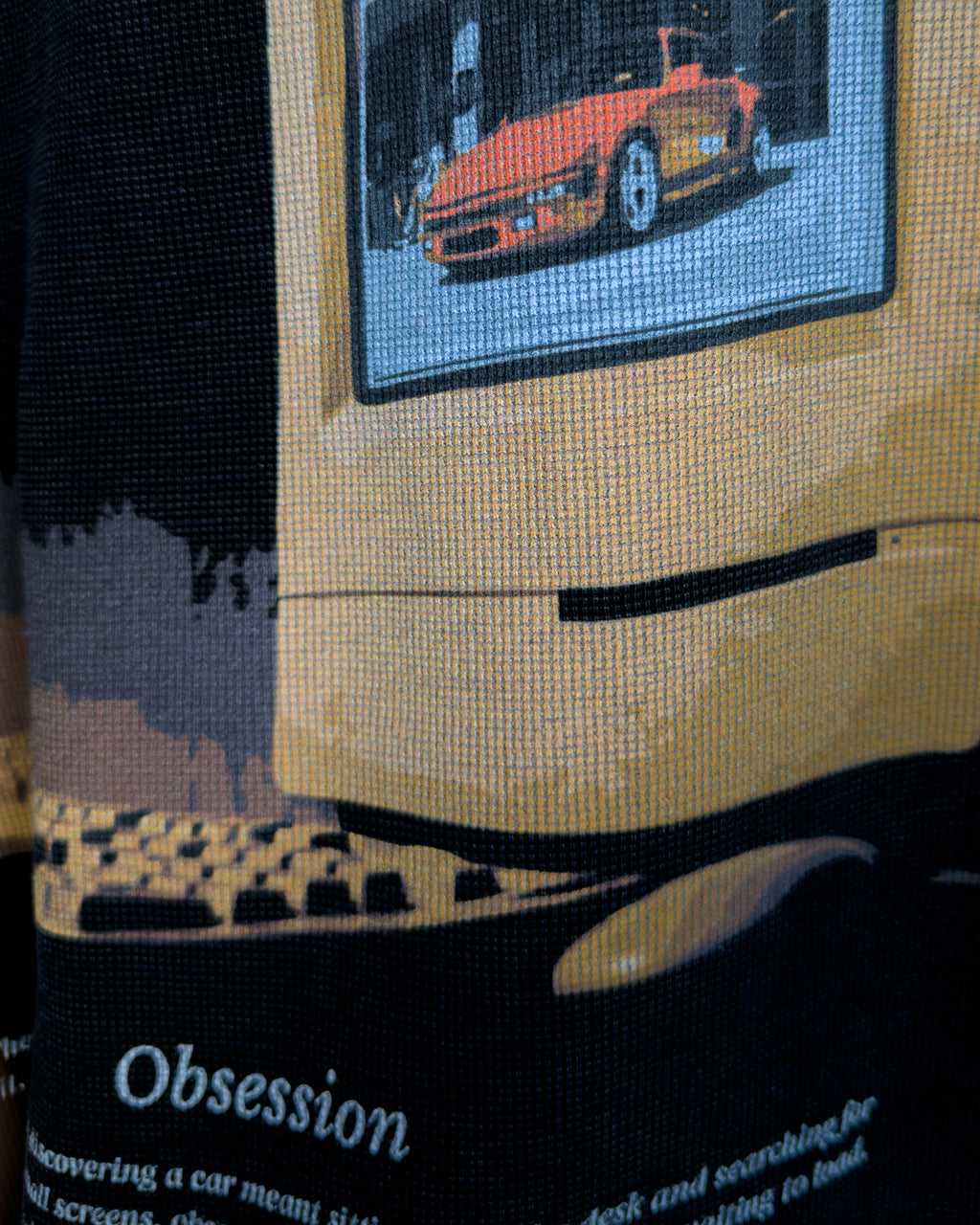Machine Language Waffle Long Sleeve