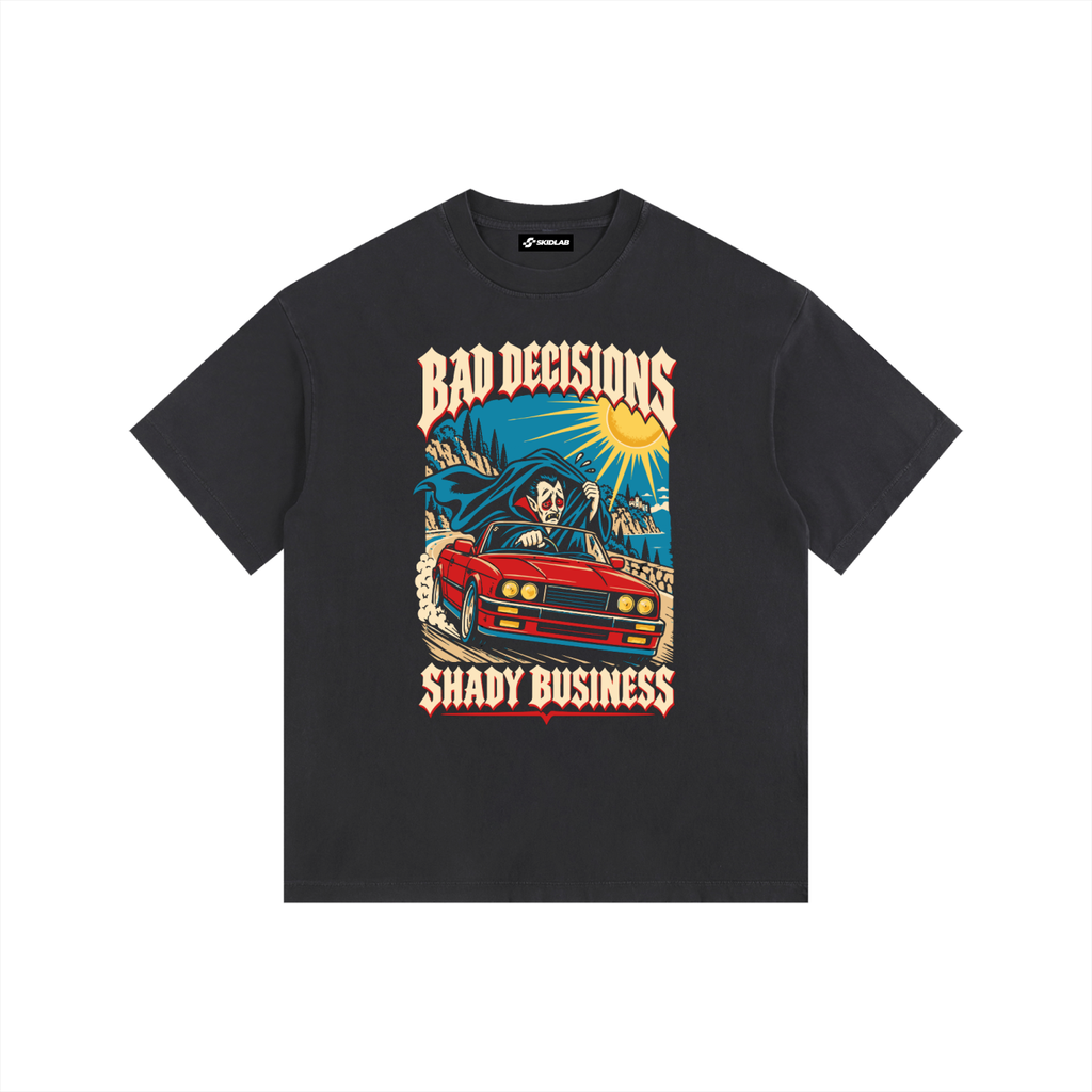 Bad Decisions Oversized Tee
