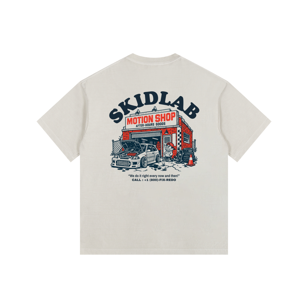 Motion Shop Oversized Tee